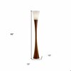 Homeroots Walnut Wood Floor Lamp10 x 10 x 68 in. 372535